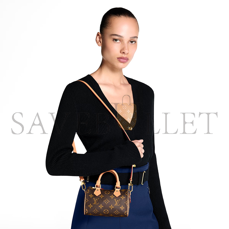 LOUIS VUITTON MASTER NANO SPEEDY M81085 (16*10*7.5cm)